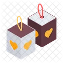 Valentine Treats Treat Boxes Favor Boxes Icon