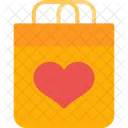 Valentines Bag Carrying Icon