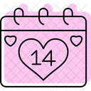 Valentinesday Love Romantic Icon