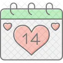 Valentinesday Love Romantic Icon