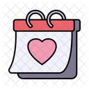 Valentines Day Love Date Icon