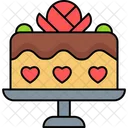 Valentines Day Cake  Icône