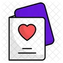 Valentines Day Card Icon