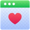 Valentines Day Heart Love Icon