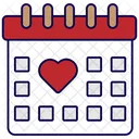 Valentines Day Heart Love Icon