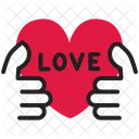 Love Heart Valentines Day Icon