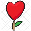 Love Growth Giving Love Heart Plant Icon