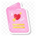 Valentinskarte  Symbol