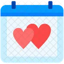 Valentinstag Liebe Herz Icon