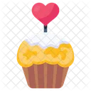 Valentinstag Cupcake  Symbol