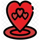 Valentinstag Herzen  Symbol