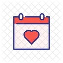 Valentinstagskalender  Symbol