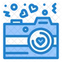 Kamera Liebe Fotografie Icon