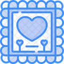 Valentinstag-Rahmen  Icon