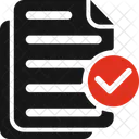 Validacao Aprovacao Verificacao Ícone