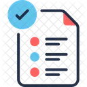 Validacion Evaluacion Lista De Verificacion Icono