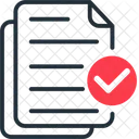 Validation Approval Check Icon