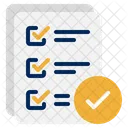 Processus Etude Controle Icône
