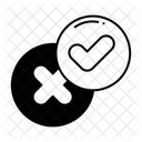 Validiert Genehmigt Verifiziert Symbol