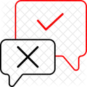 Validierung Testen Symbole Symbol