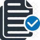 Validierung Genehmigung Prufung Symbol