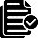 Validierung Genehmigung Prufung Symbol