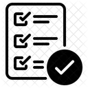 Software Lebenszyklus Validierungsstandards Abnahmetests Symbol