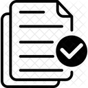 Validierung Genehmigung Prufung Symbol