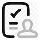 Validierung Genehmigung Symbol