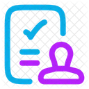 Validierung Genehmigung Symbol