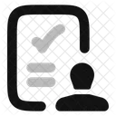 Validierung Genehmigung Symbol