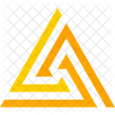 Valknut Triangles Viking Icon