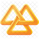 Valknut Protection Symbol Icon