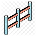 Valla Piquete Barrera Icono