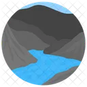 Seaside Ocean Valley Icon