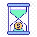 Tiempo Beneficio Ingresos Icono