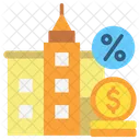 Valor Impuesto Capital Icono