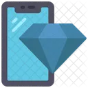 Valor del diamante  Icono