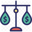 Valor Del Dinero Valor De La Moneda Cambio De Moneda Icono