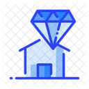 Valore Valore Della Proprieta Valore Del Diamante Della Proprieta Icon