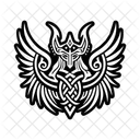 Valquiria Nordica Tatuaje De Valquiria Vikingo Icono