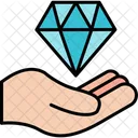 Valuable Hand Jewel Icon