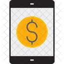 Valuable Mobile Dollar Icon