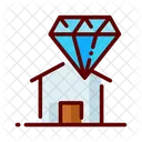 Value Property Value Diamond Value Of Property Icon