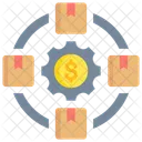 Value Chain Value Money Icon