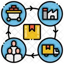 Value Chain Value Currency Icon