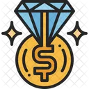 Value Diamond Cost Icon