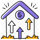 Value Increase Money Finance Icon