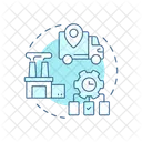 Value Stream Mapping  Icon