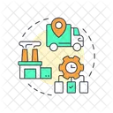 Value Stream Mapping  Icon